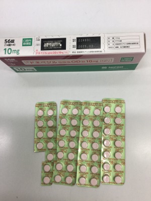 ドネペジル塩酸塩OD錠10mg「NP」