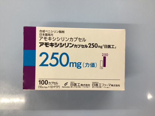 アモキシシリンカプセル250mg「日医工」