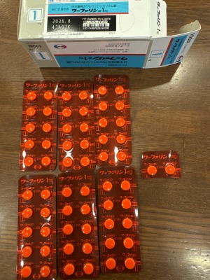 ワーファリン錠1mg