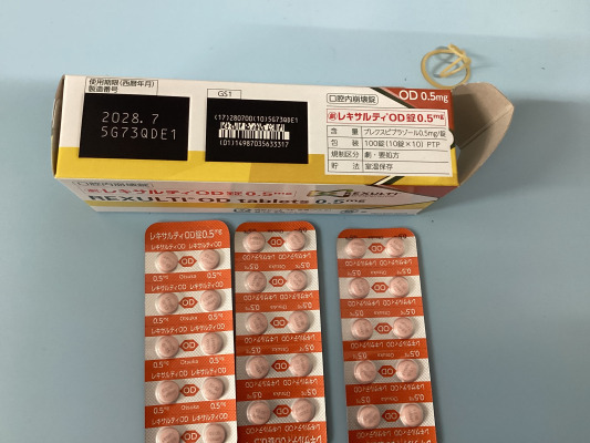 レキサルティOD錠0.5mg