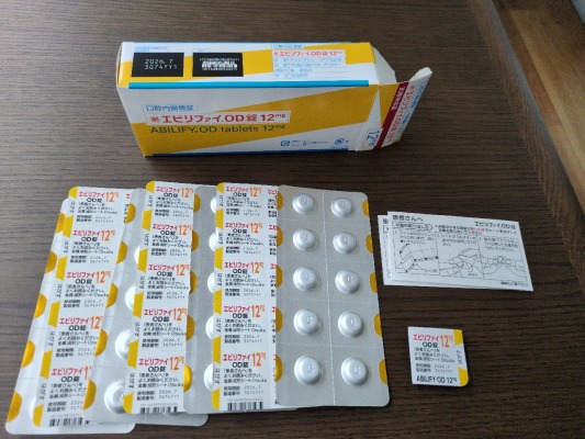 エビリファイOD錠12mg