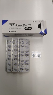 ソタロール塩酸塩錠80mg「TE」