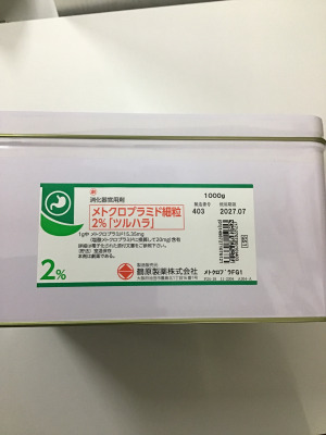 メトクロプラミド細粒2%「ツルハラ」