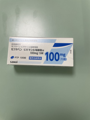 セフカペン ピボキシル塩酸塩錠100mg「SW」