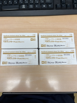 ベザフィブラート徐放錠100mg「NIG」
