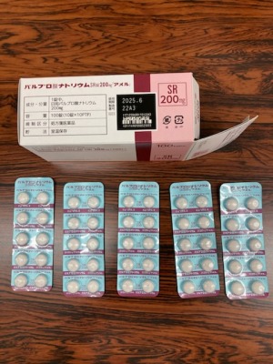 バルプロ酸ナトリウムSR錠200mg「アメル」