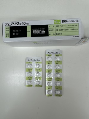 フェブリク錠10mg