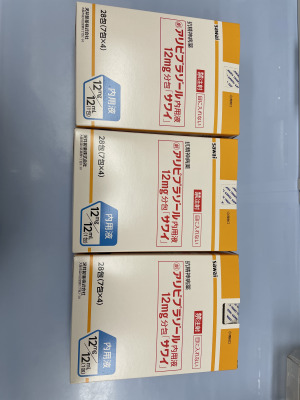 アリピプラゾール内用液12mg分包「サワイ」