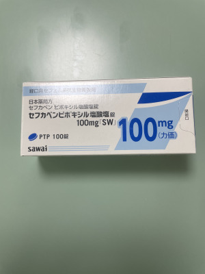 セフカペンピボキシル塩酸塩錠100mg「SW」