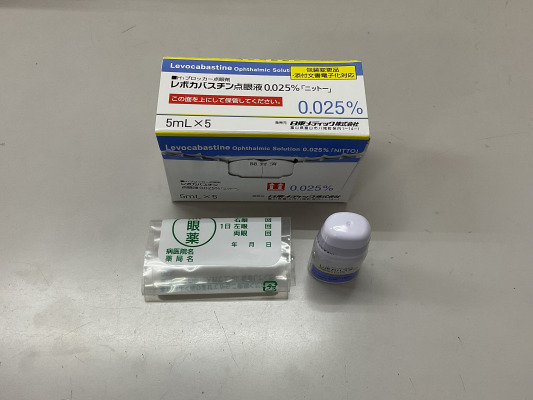 レボカバスチン点眼液0.025%「ニットー」