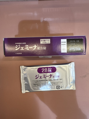 ジェミーナ配合錠