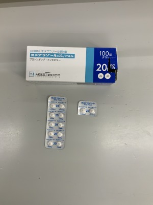 オメプラゾール錠20mg「アメル」