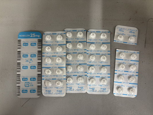 ノベルジン錠25mg