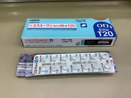 エスエーワン配合OD錠T20