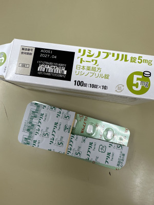 リシノプリル錠5mg「トーワ」