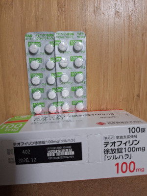 テオフィリン徐放錠100mg「ツルハラ」