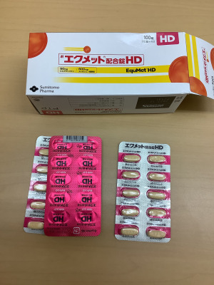 エクメット配合錠HD