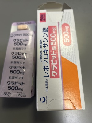 クラビット錠500mg