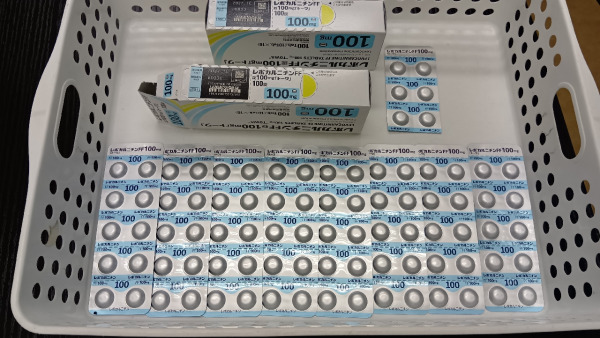 レボカルニチンFF錠100mg「トーワ」