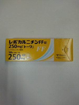 レボカルニチンFF錠250mg「トーワ」