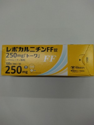 レボカルニチンFF錠250mg「トーワ」