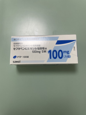 セフカペンピボキシル塩酸塩錠100mg「SW」