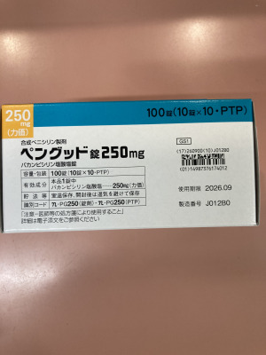 ペングッド錠250mg
