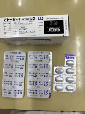 アトーゼット配合錠LD