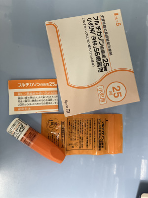 フルチカゾン点鼻液25&mu;g小児用「杏林」56噴霧用