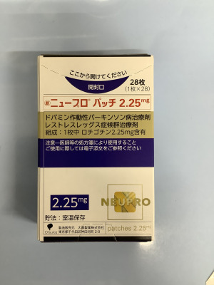 ニュープロパッチ2.25mg