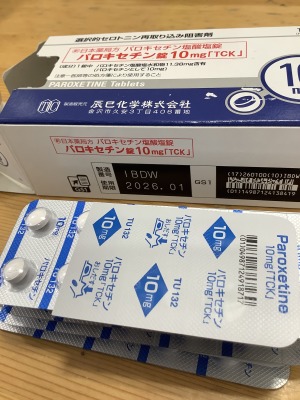 パロキセチン錠10mg「TCK」