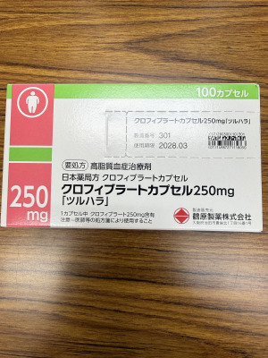 クロフィブラートカプセル250mg「ツルハラ」