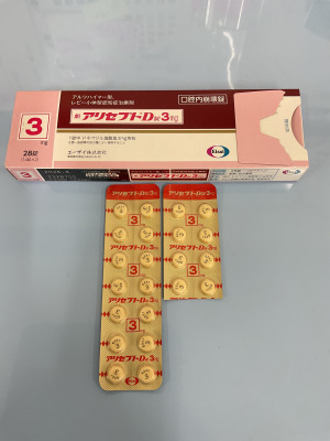 アリセプトD錠3mg