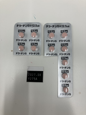 チラーヂンS錠12.5&mu;g