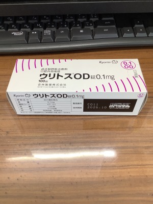 ウリトスOD錠0.1mg