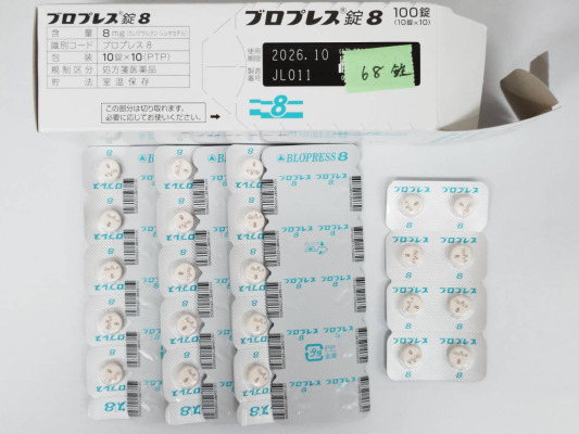 ブロプレス錠8