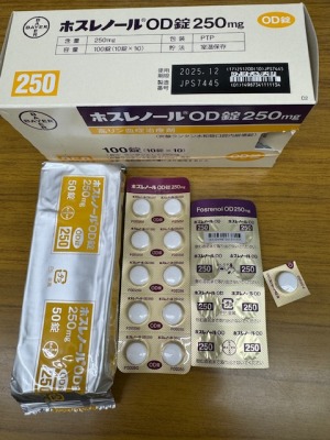 ホスレノールOD錠250mg