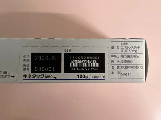 キネダック錠50mg