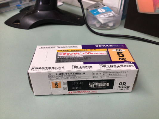 オランザピンOD錠5mg「NIG」