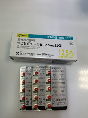 ジピリダモール錠12.5mg「JG」