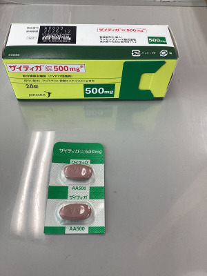 ザイティガ錠500mg
