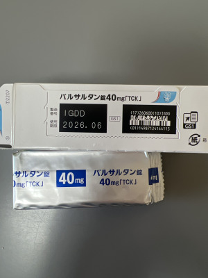 バルサルタン錠40mg「TCK」