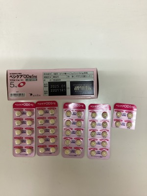 ベシケアOD錠5mg